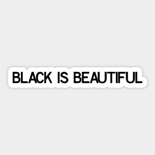 Black Is Beautiful Sticker